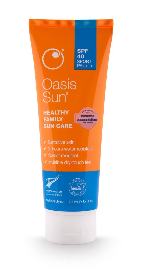 Oasis Sun SPF 40 Dry Feel Sport Sunscreen 100ml image 0